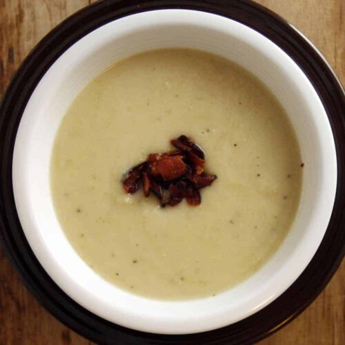 Celeraic Potato Leek Soup