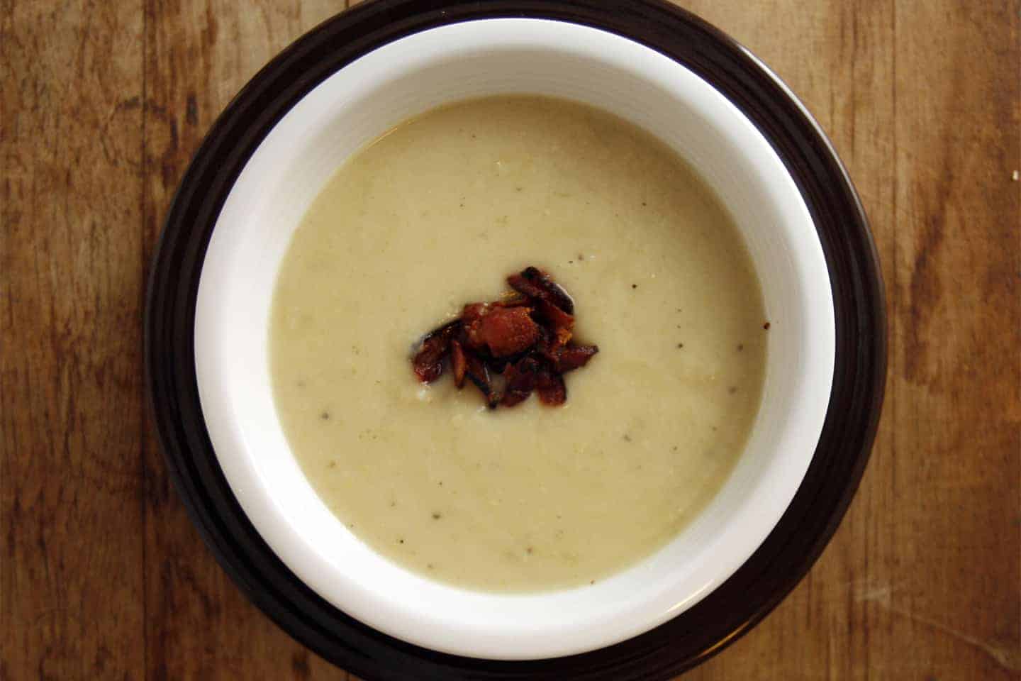 Celeraic Potato Leek Soup