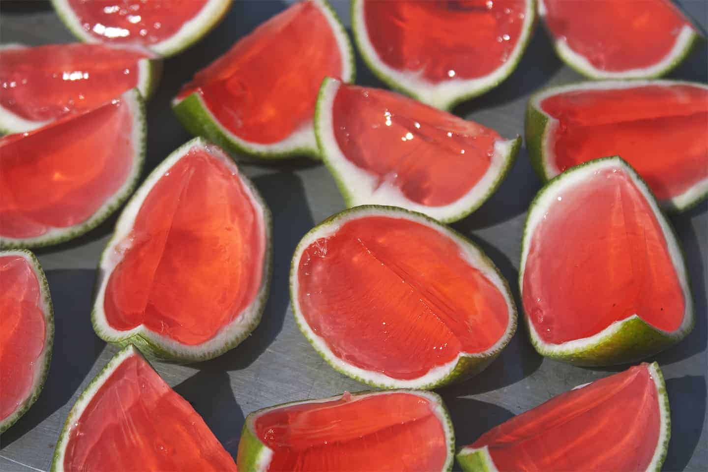 Watermelon Jell-O Shots