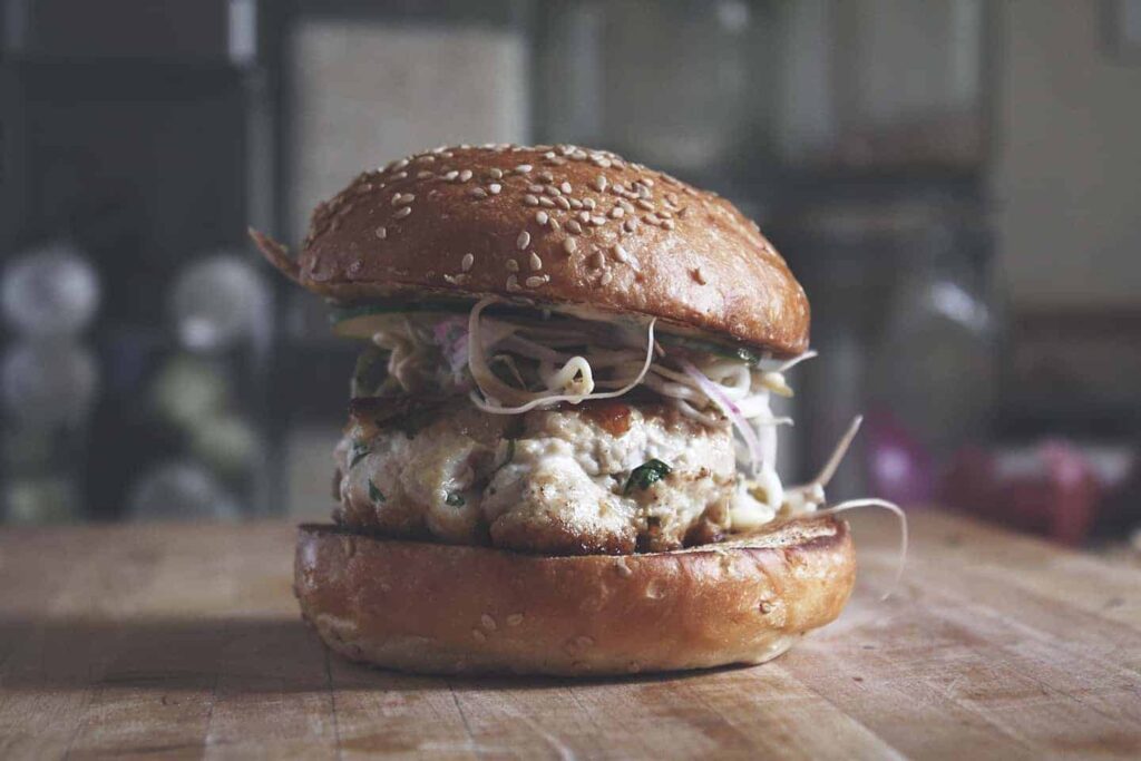 Thai Tuna Burger