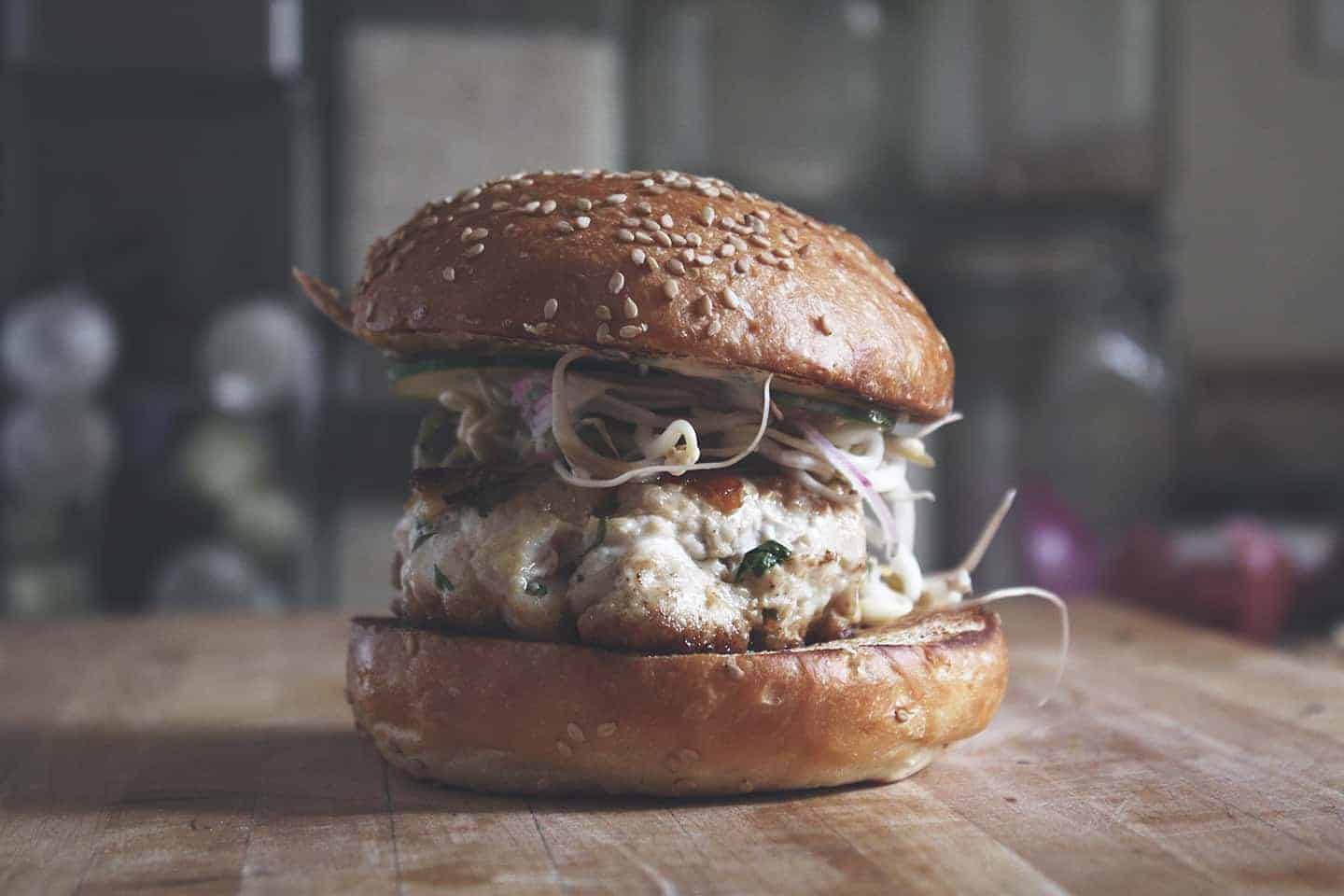 Thai Tuna Burger