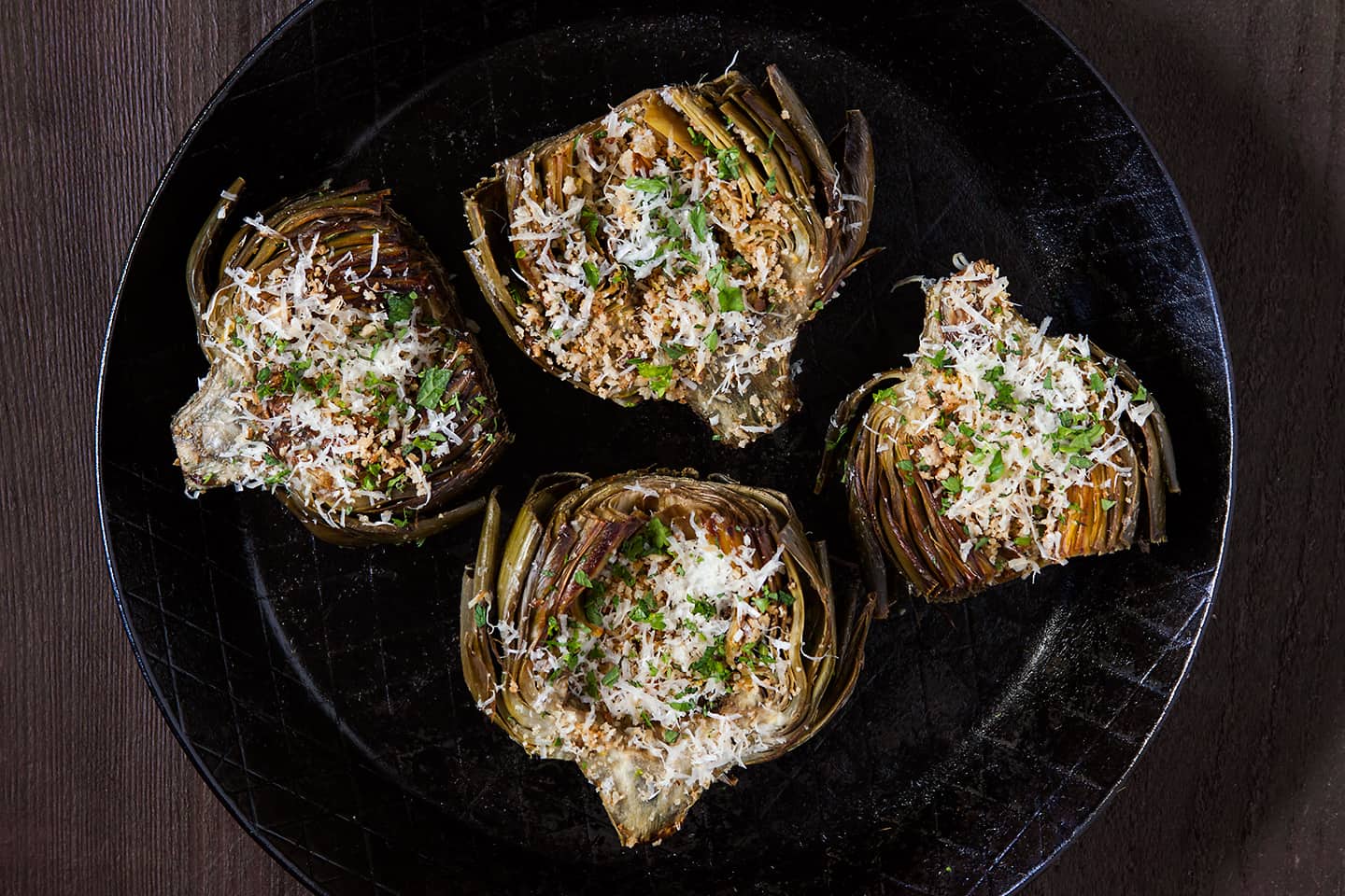 Oven Roasted Artichokes