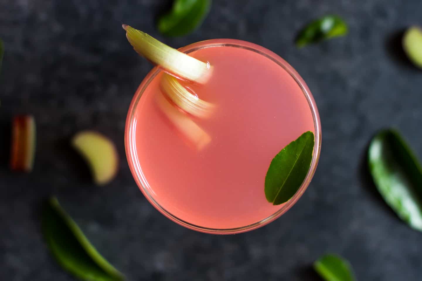 Thai Rhubarb Gin Gimlet