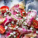 Watermelon Radish Salad with Melon