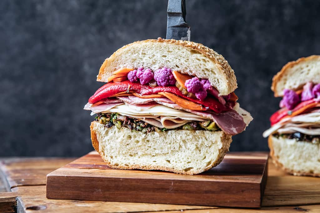 The Best Muffuletta Sandwich — An Updated Classic