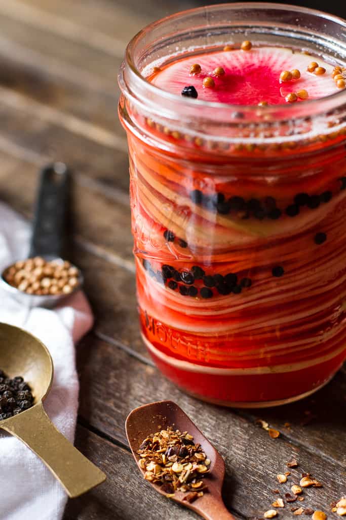 Pickled Watermelon Radish