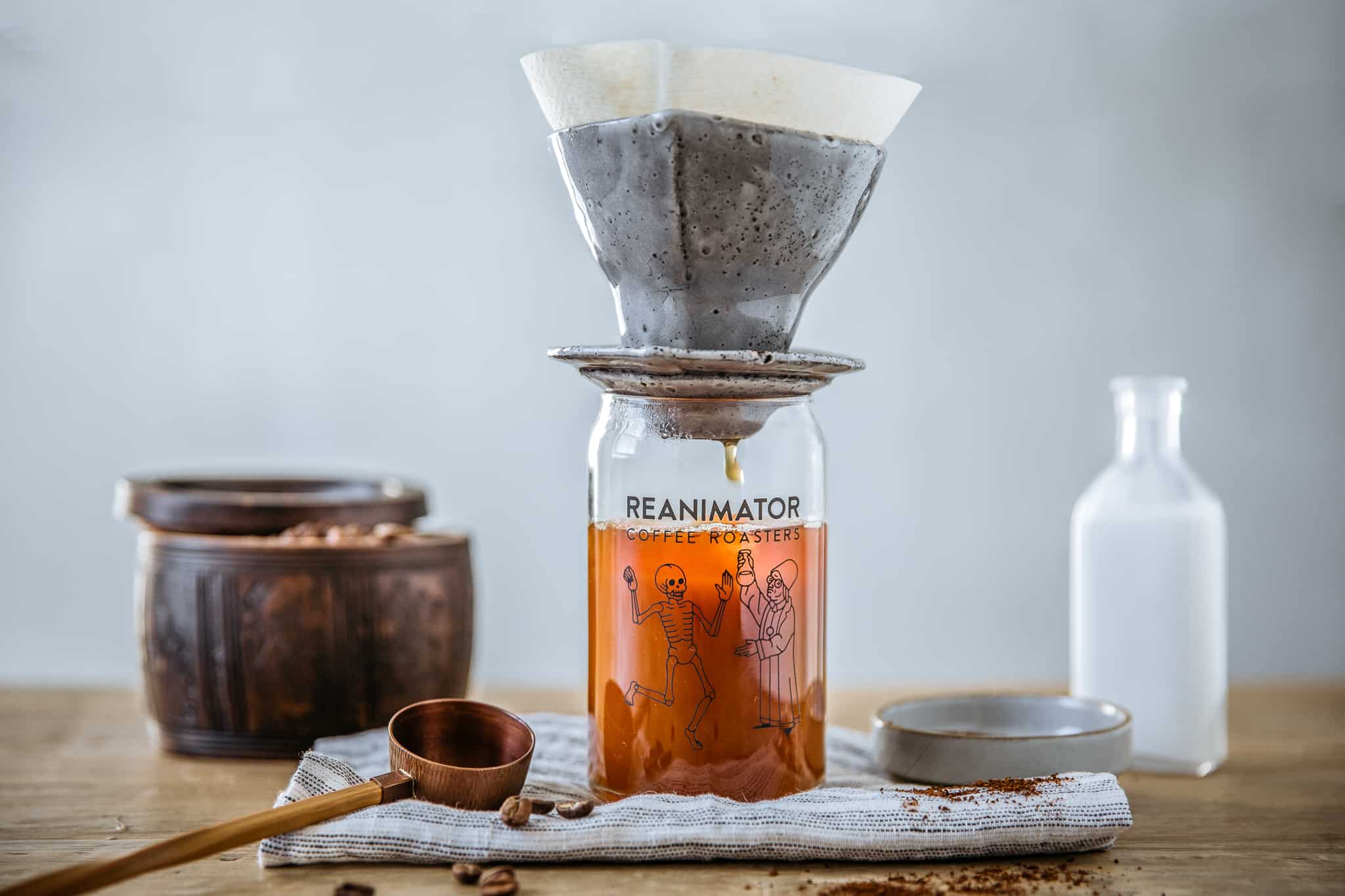 The Japanese Slow Drip Cold Coffee Brewer