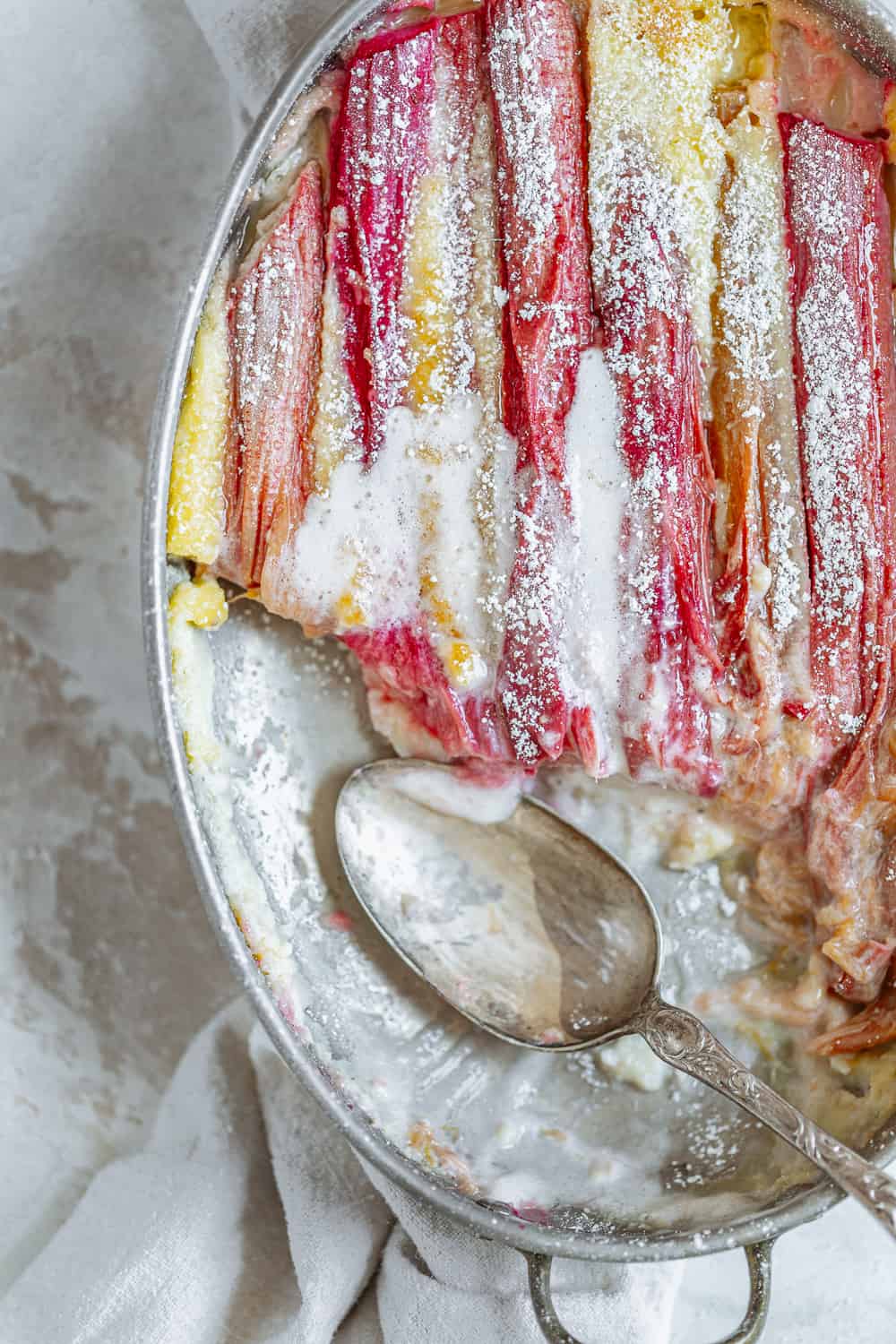 Classic Rhubarb Clafoutis