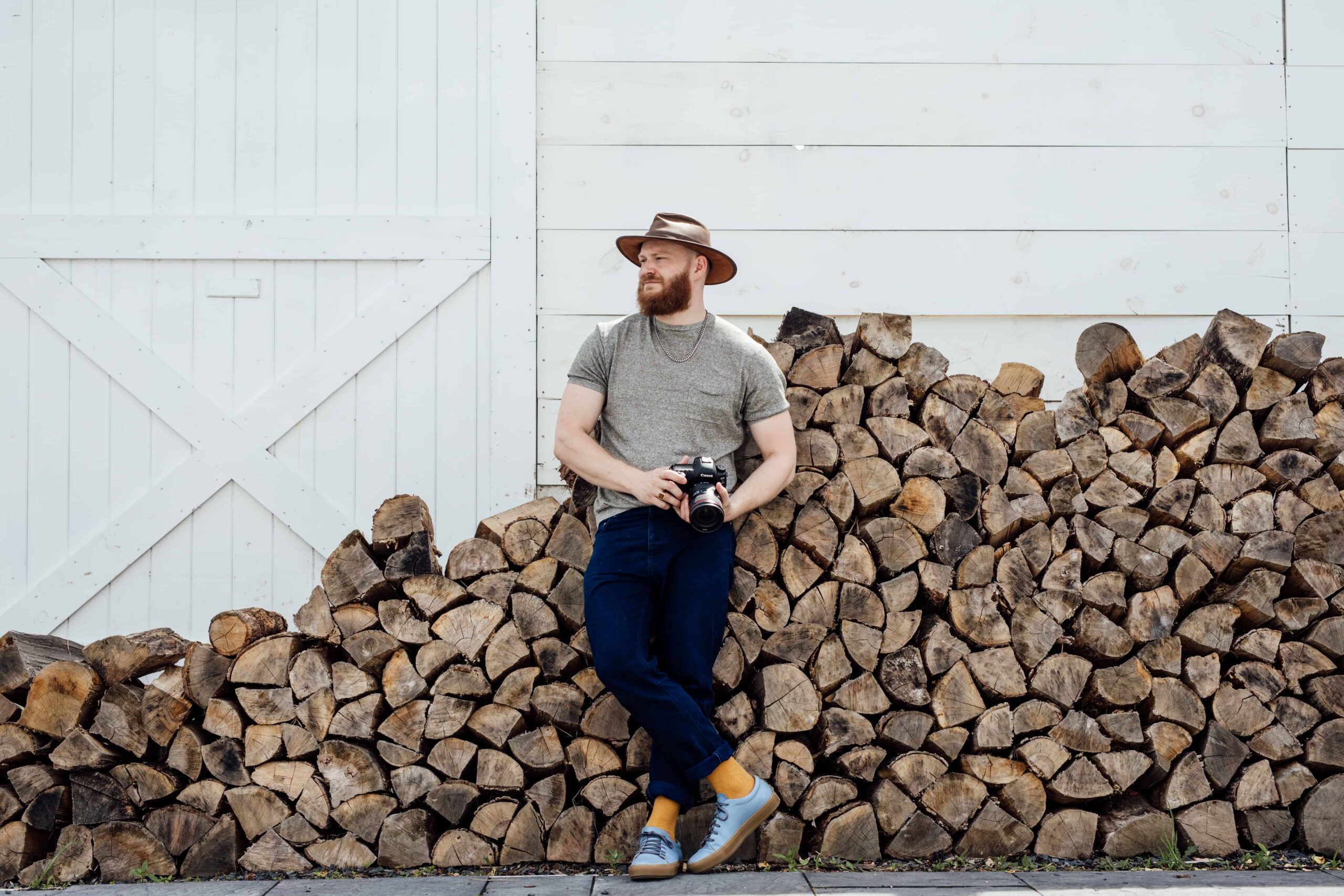 Evan Kalman Audreys Farmhouse Woodpile