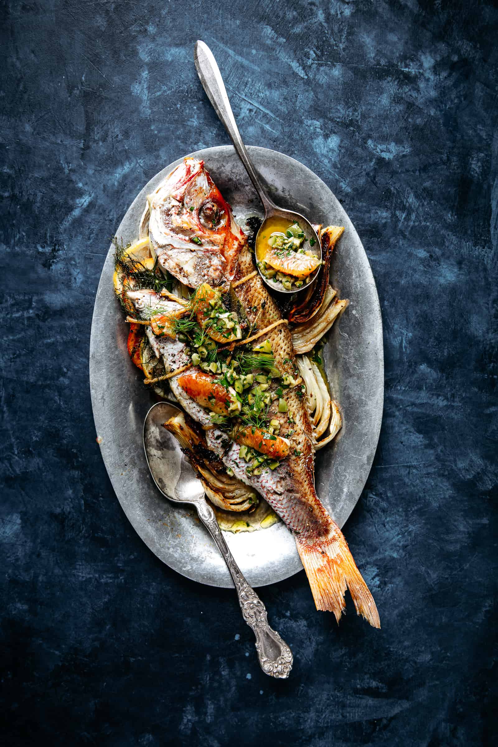 Whole Roasted Snapper and Fennel