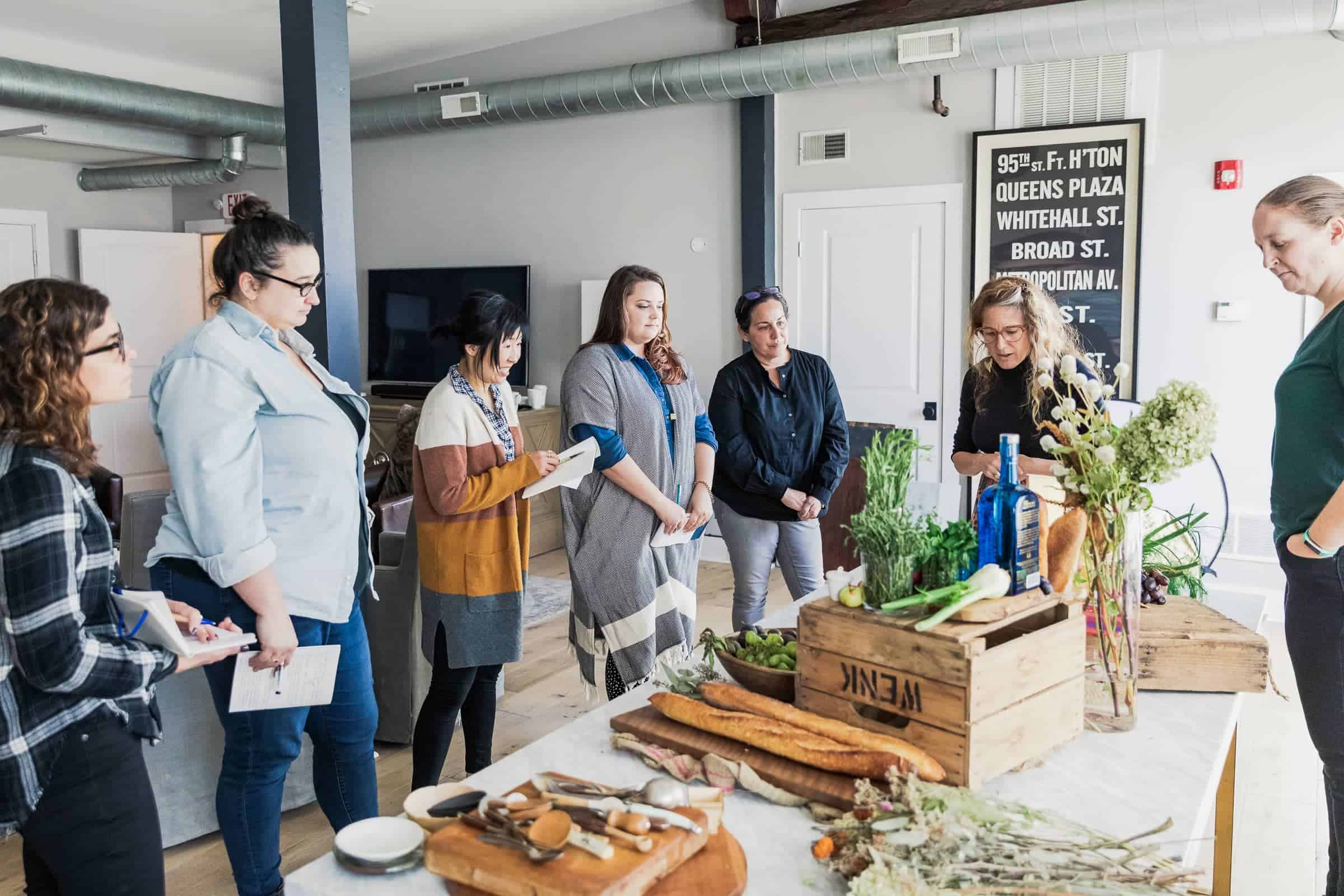 Fall Cheese and Cocktails Workshop 2019 Styling Demo