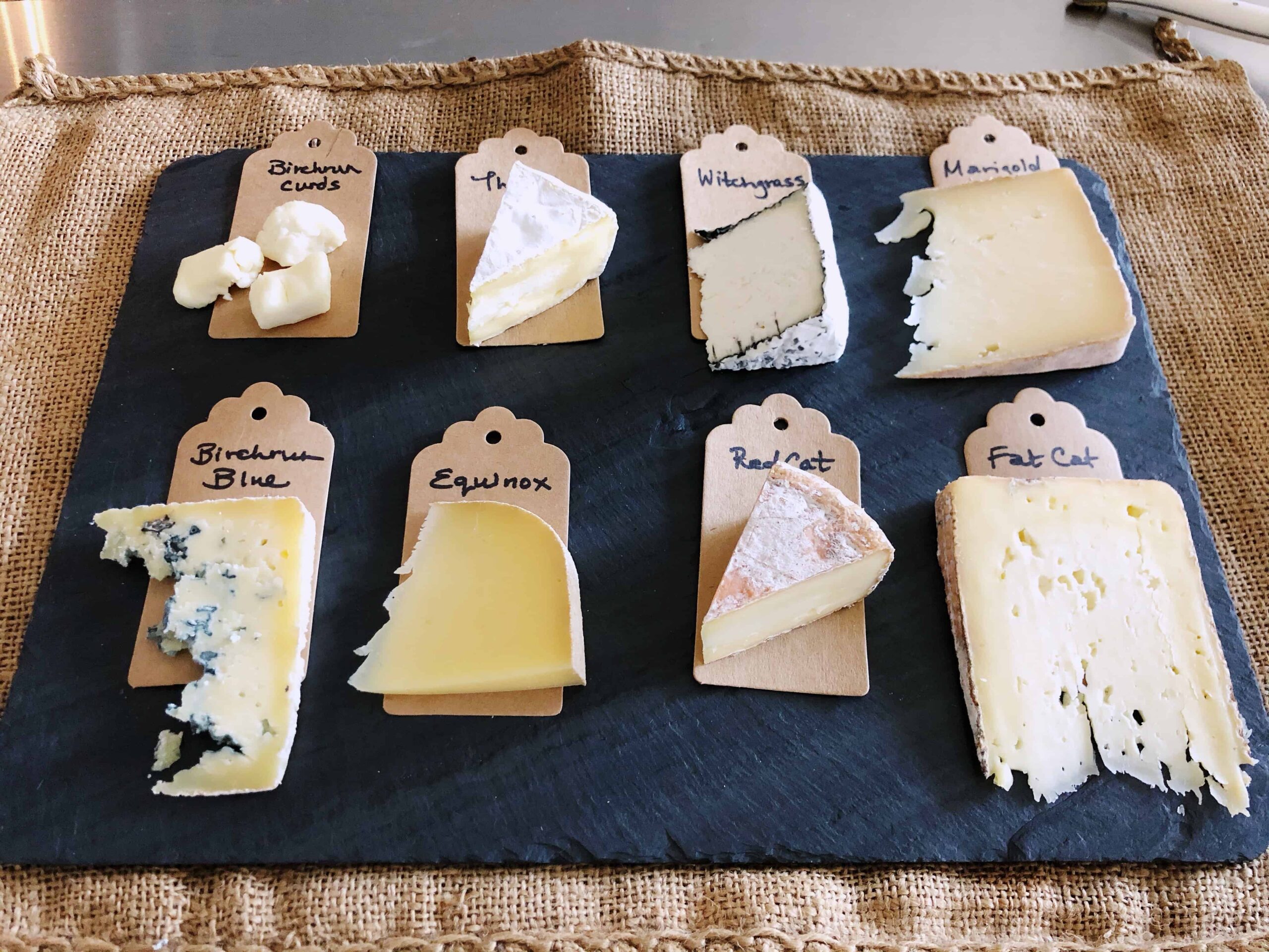 Fall Cheese and Cocktails Workshop 2019 Cheese Tasting