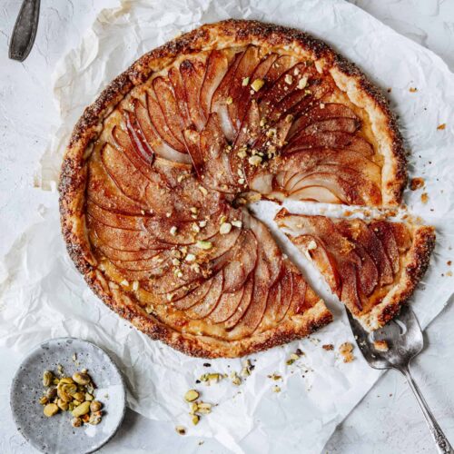 Ginger and Pear Galette