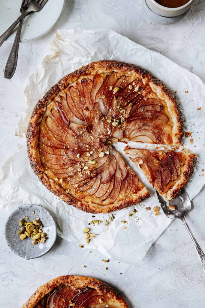 Ginger and Pear Galette