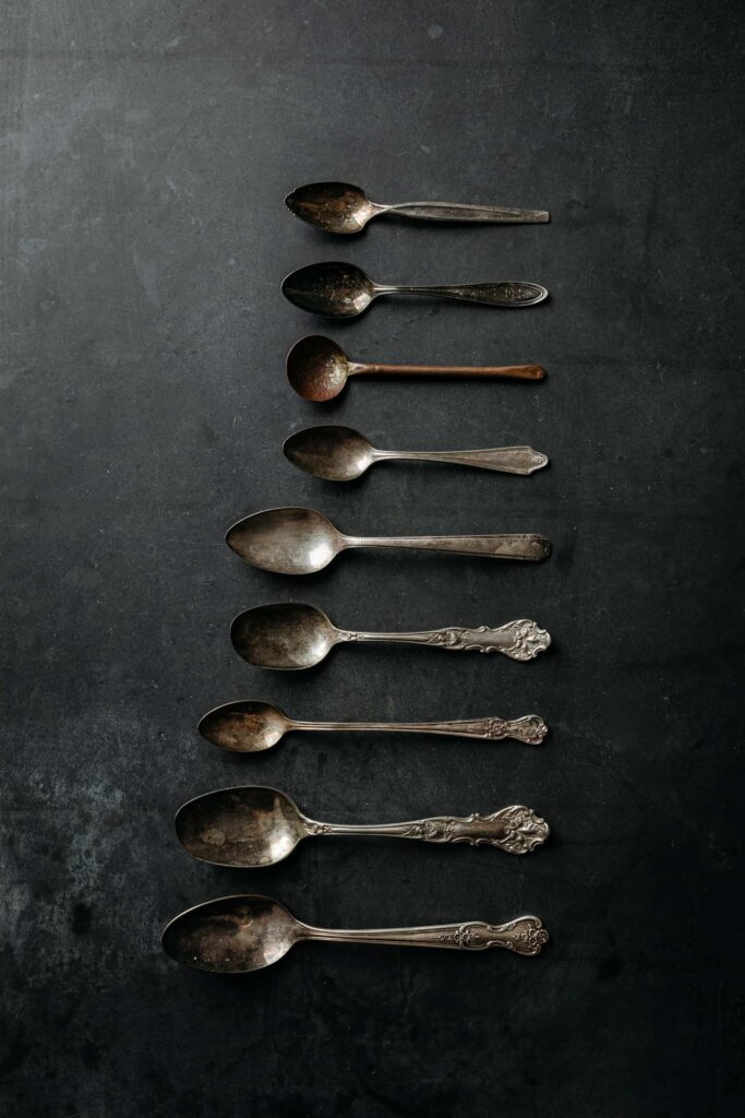 Mixed Spoons Essential Food Photography Props