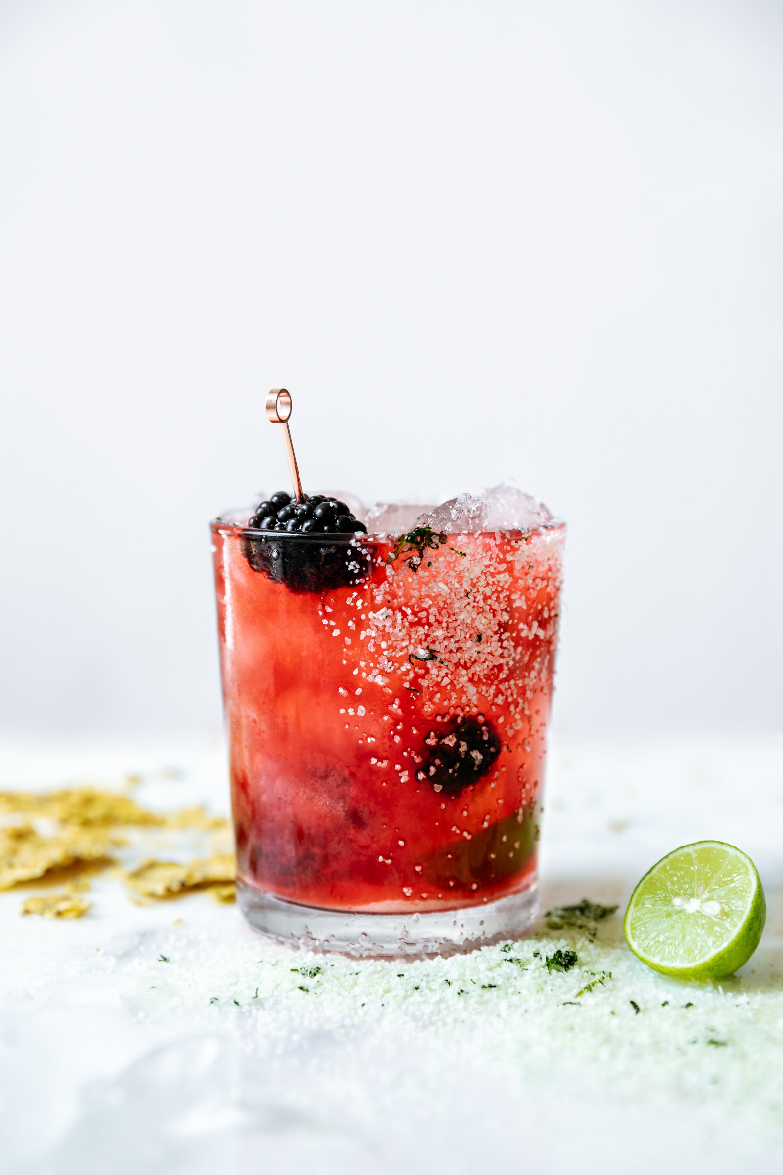 Blackberry Basil Margarita