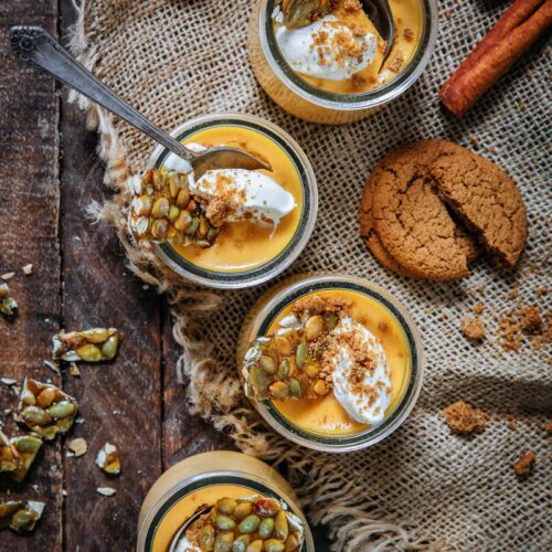 Maple Pumpkin Pots de Creme