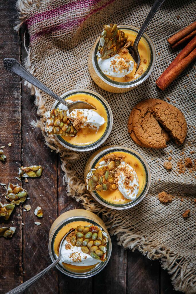 Maple Pumpkin Pots de Creme