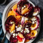 Winter Radicchio Salad with Citrus, Goat Cheese and Dates