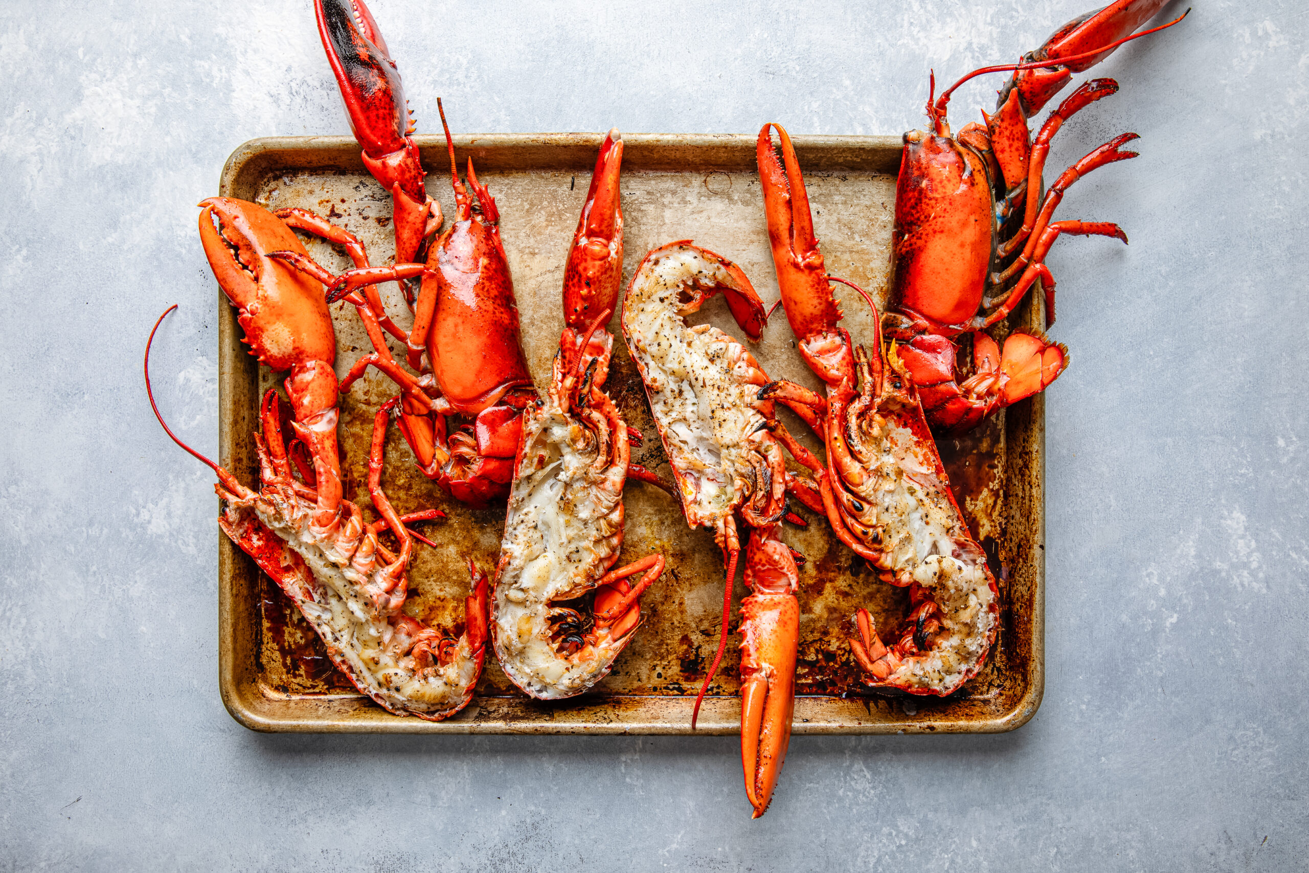 Grilled Split Lobster Recipe